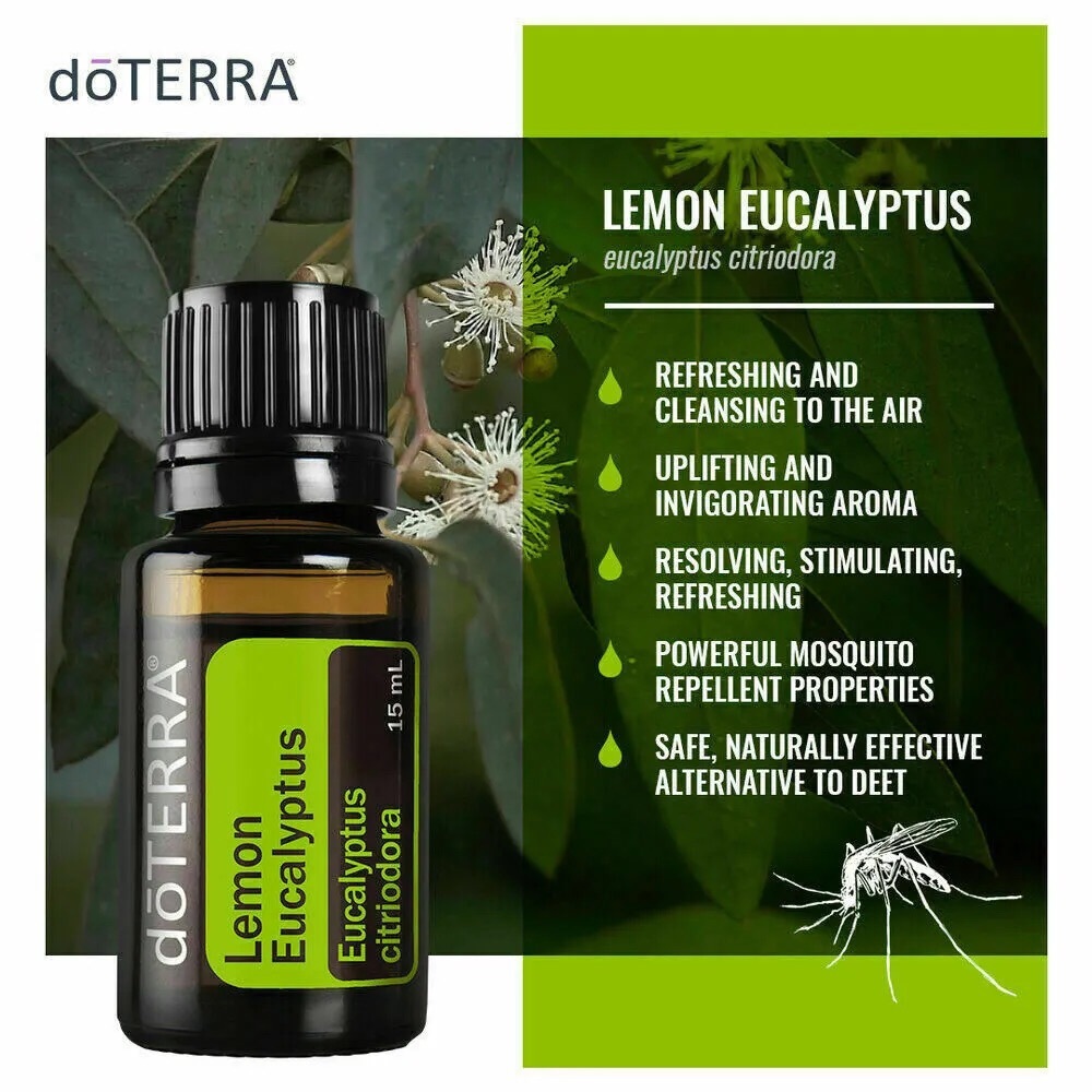 DoTERRA Lemon Eucalyptus Essential Oil - Picture 3 of 3